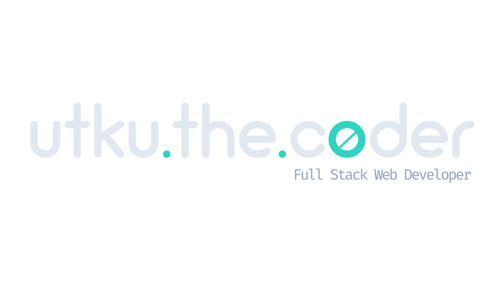 Utku the Coder Logo